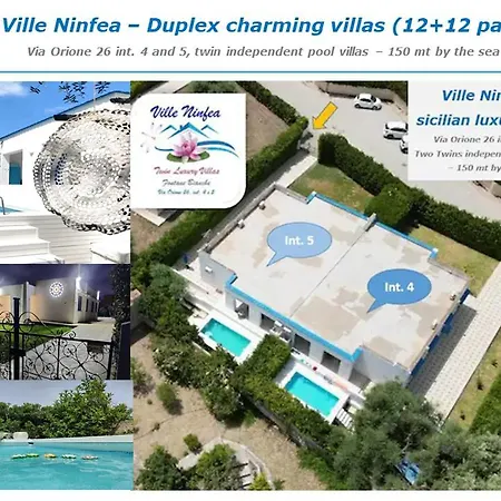 Pool Seaside Relais - Ninfea, Marea, Rosa E Cassiopea 別荘 *