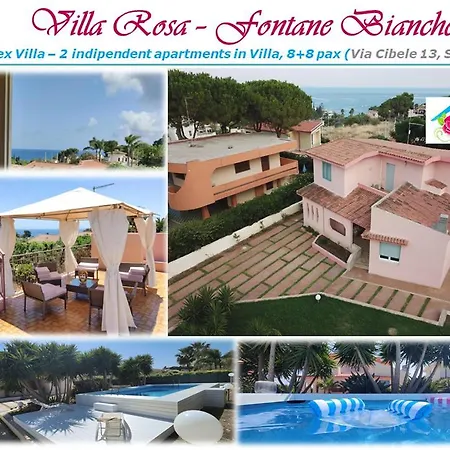 Pool Seaside Relais - Ninfea, Marea, Rosa E Cassiopea - By The In Siracusa * Fontane Bianche