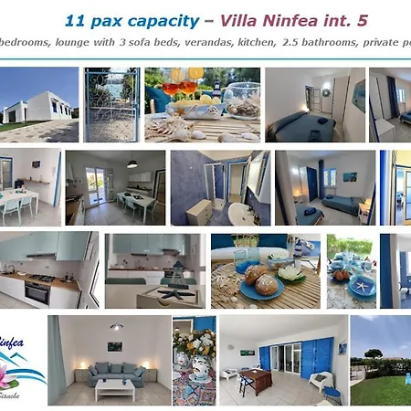 Pool Seaside Relais - Ninfea, Marea, Rosa E Cassiopea * フォンターネ・ビアンケ