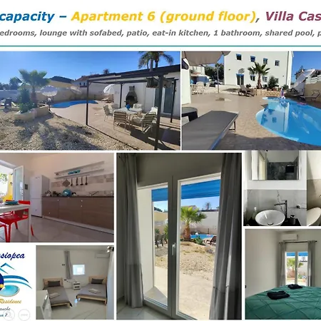 Pool Seaside Relais - Ninfea, Marea, Rosa E Cassiopea * フォンターネ・ビアンケ