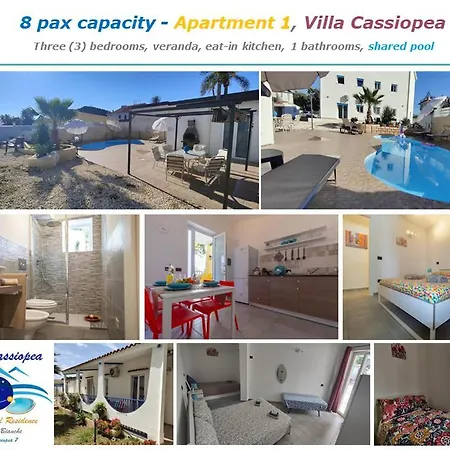 Pool Seaside Relais - Ninfea, Marea, Rosa E Cassiopea フォンターネ・ビアンケ